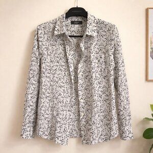 Tommy Hilfiger Women's Button Down Shirt 100% Cotton Size S Small